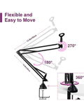 Microphone Stand For Gaming and Streaming