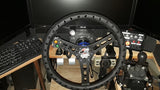 Pro Series XXX 15" Drilled Steering Wheel - MAVST-0002BLK
