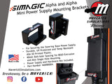 Simagic Alpha and Alpha Mini 40mm PSU Mounting Brackets - MAV80004
