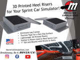 Mav Sim 3D Printed 1" Heel Risers, Pair - 54090-PRO